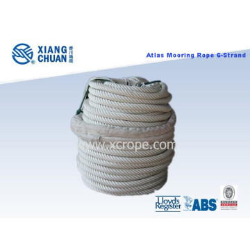 Gl Approved 6-Strand Cross-Laid Atlas Mooring Rope